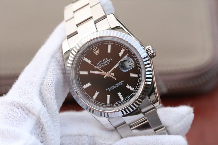 Rolex Date just II 116334-(Black date just- Super Clone)