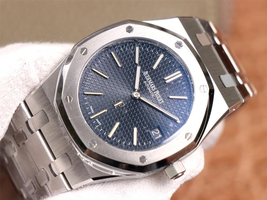 Audemars Piguet RO Ultra Thin 15202 (15202 blue AP)- Super Clone