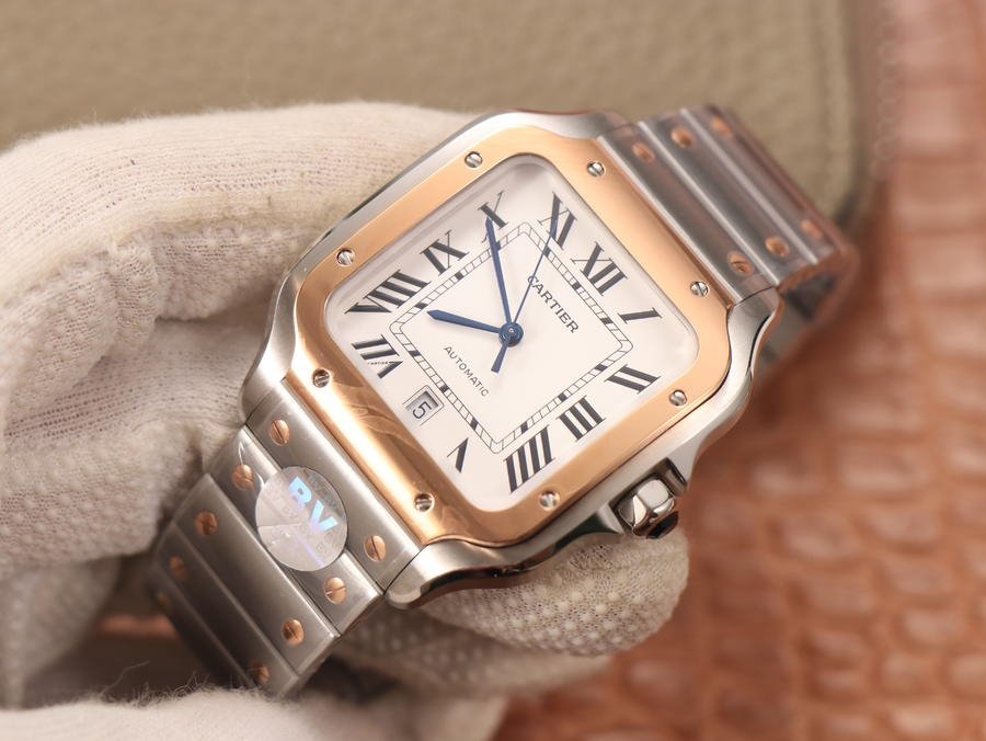 Cartier Santos De Cartier 40MM Two Tone – (Two Tone Santos)-Super clone