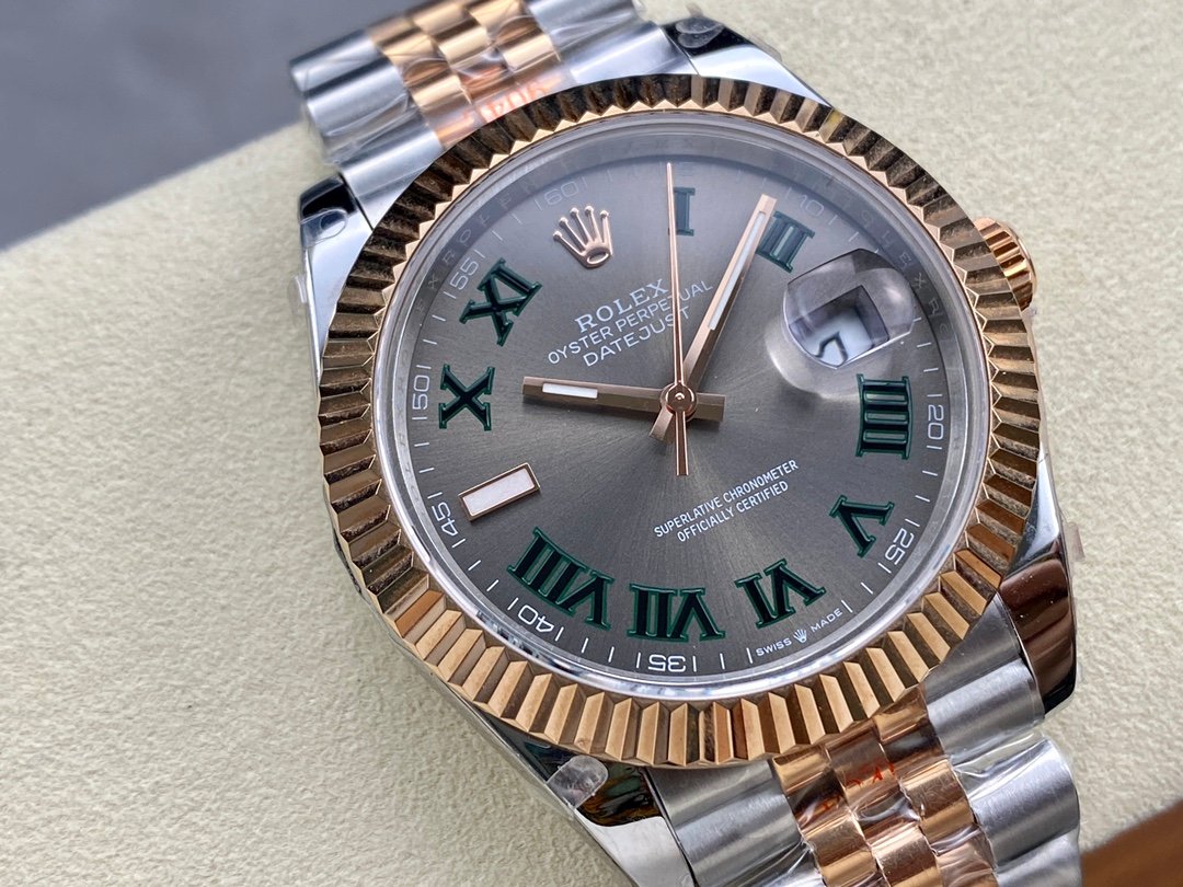 Rolex Date just 126233 Wimbledon-Replica