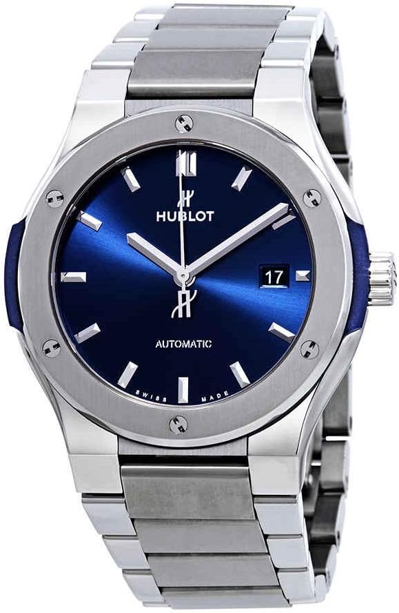 Hublot Classic Fusion Automatic Blue Dial Men's Watch 548.NX.7170.NX