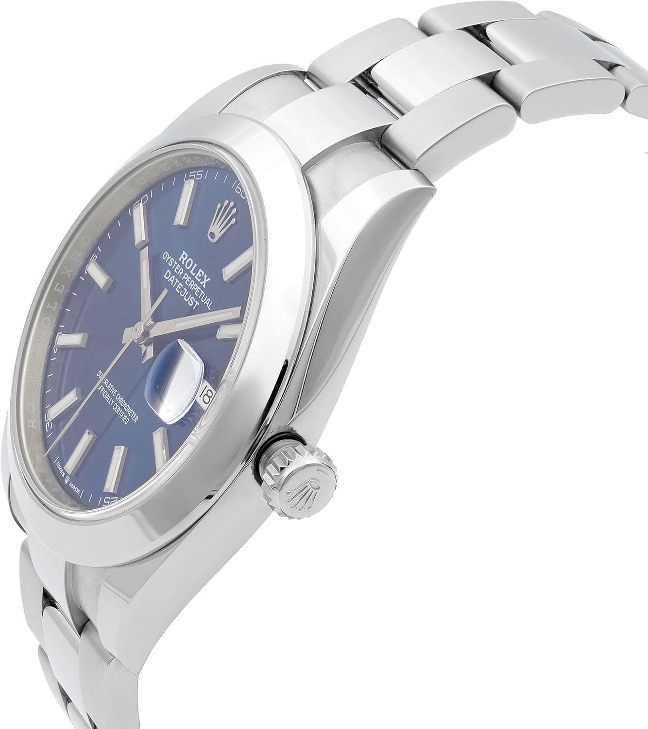 Rolex Datejust 41 Blue Dial Stainless Steel Men's Watch 126300BLSO