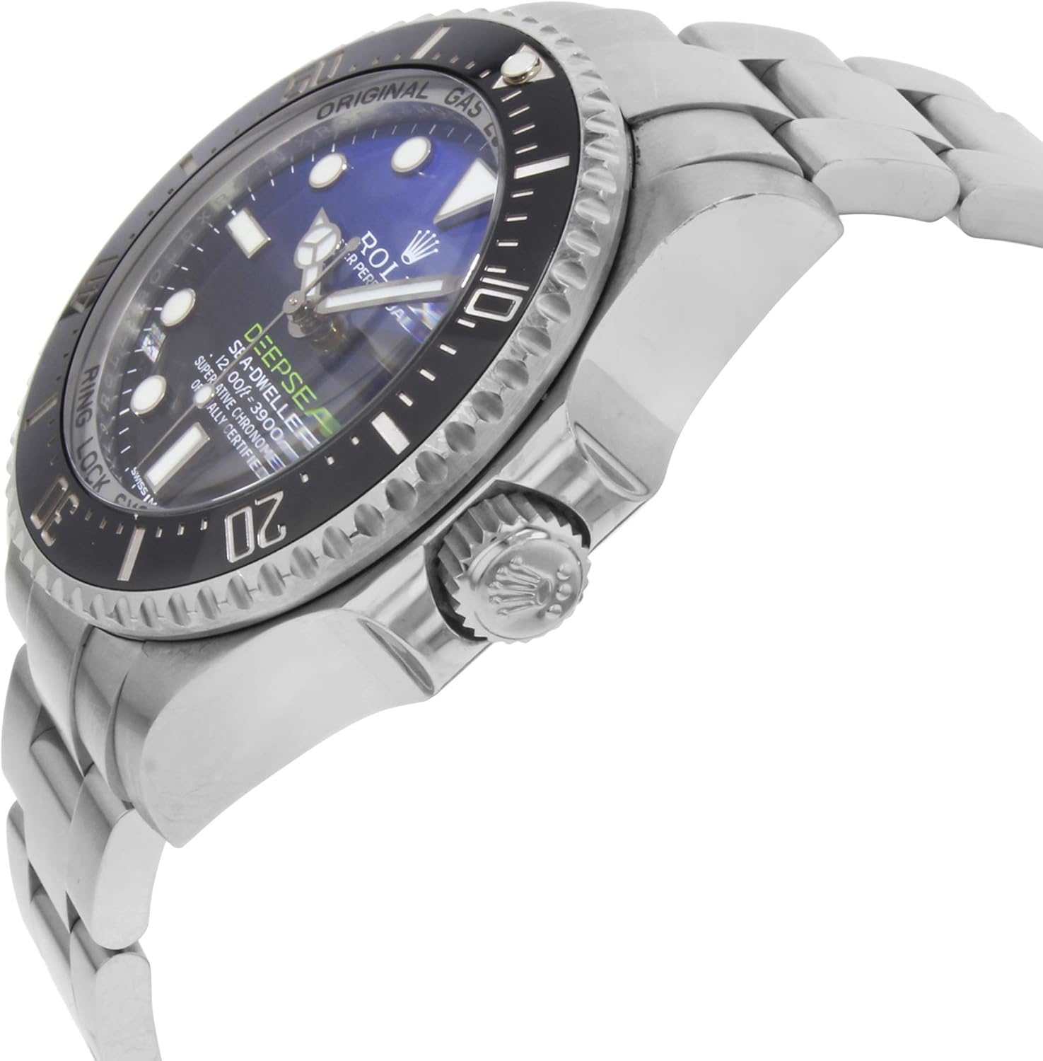 Rolex Deepsea Deep Blue Dial Sea-Dweller Men's Luxury Watch 116660